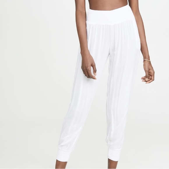 Mikoh Kahuku Ruched Waist Pants - Picture 1 of 8
